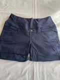 H&M mama (172) - blaue Shorts, Gr. 42
