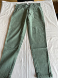mama licious (157) - grüne Leinenhose, Gr. S (36)