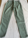 mama licious (157) - grüne Leinenhose, Gr. S (36)