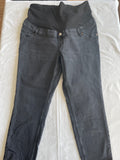 H&M mama (218) - schwarze Jeans, Gr. XL (42)