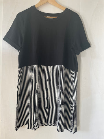 C&A mama (218) - schwarzes Oberteil, Gr. L (40)