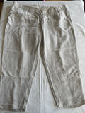 H&M mama (218) - beige Sommerhose, Gr. XL (42)