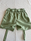 H&M mama (217) - grüne Shorts, Gr. S