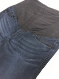 H&M mama (135) - dunkelblaue Jeanshose, Gr. 38