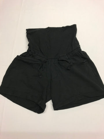 H&M mama (138) - schwarze Shorts, Gr. M